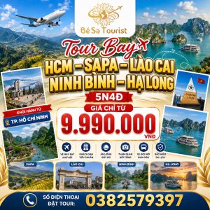 TOUR TP.HCM - HÀ NỘI - HẠ LONG - NINH BÌNH - SAPA 5N4Đ