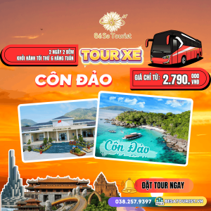 TOUR CÔN ĐẢO 2N2Đ - HUYỀN THOẠI DẤU ẤN LỊCH SỬ