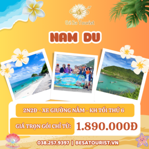 TOUR NAM DU 2N2Đ - MADIVES XỨ NAM