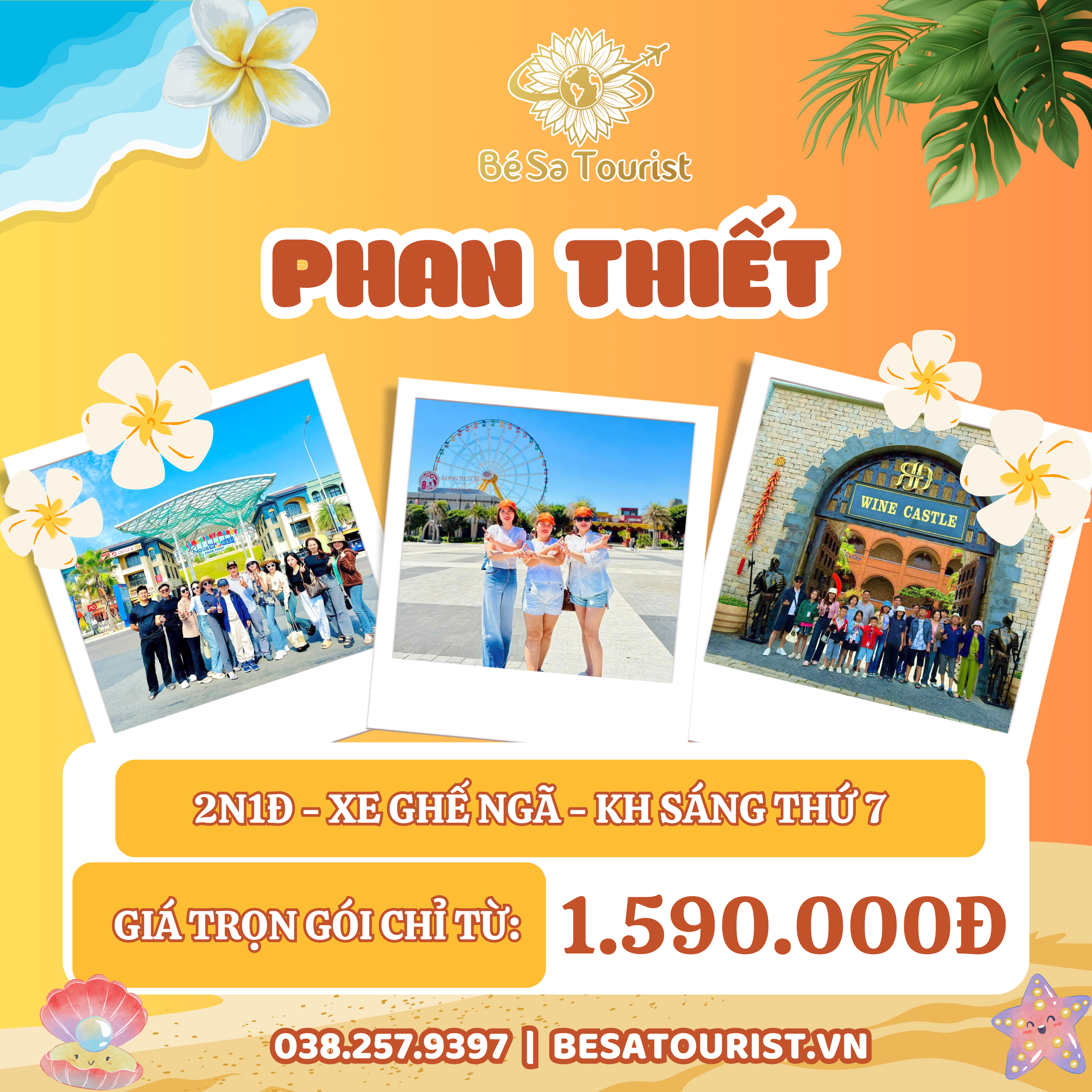 TOUR MŨI NÉ - PHAN THIẾT 2N1Đ - THIÊN ĐƯỜNG NGHĨ DƯỠNG